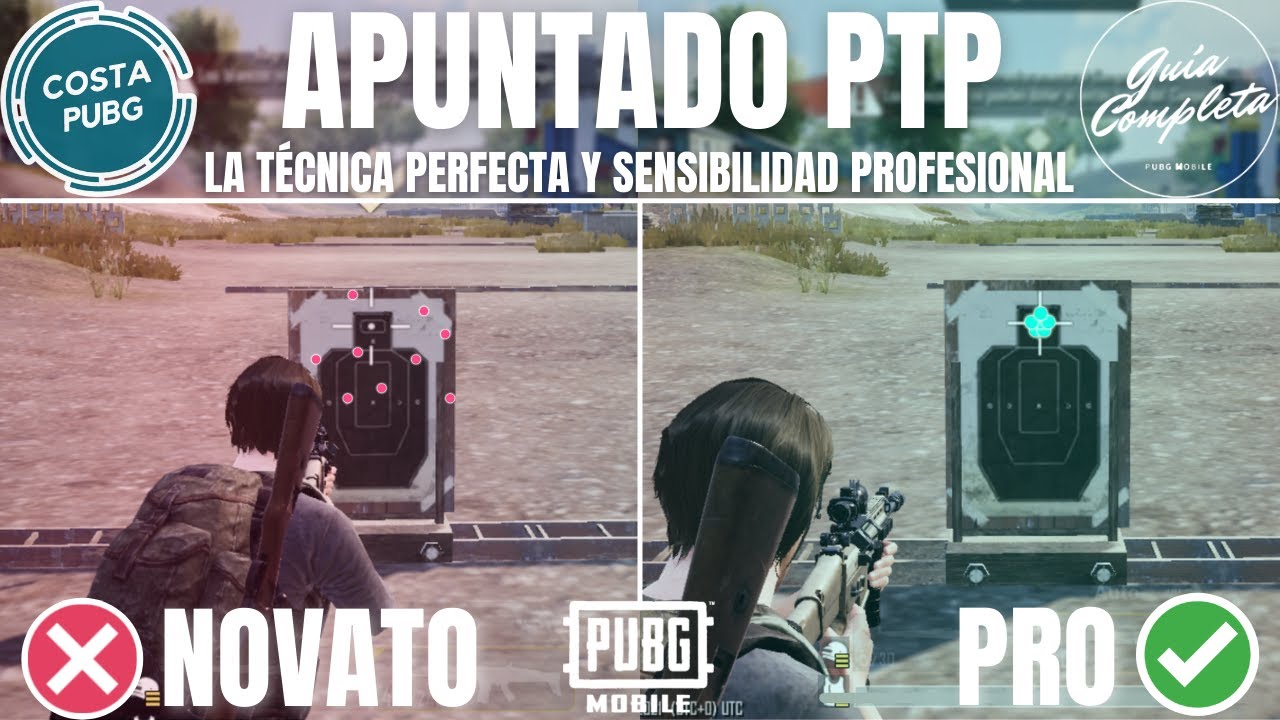 APUNTADO DE CADERA: TÉCNICA PERFECTA - ¿Cómo Hacerlo? (+Entrenamiento Avanzado) - PUBG Mobile