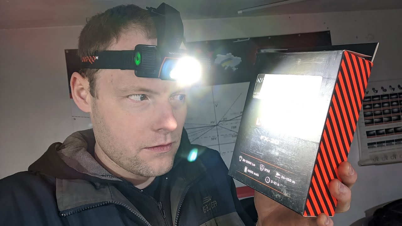 Я у 😯ШОЦІ від налобного ліхтаря Дніпро-М FX-20! Дуууже яскравий!🔥