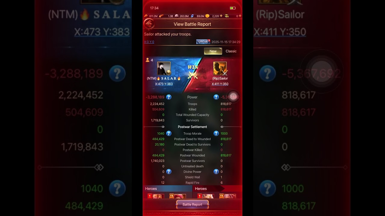 Day’s Of Empire KvK K218 vs 181,189,202