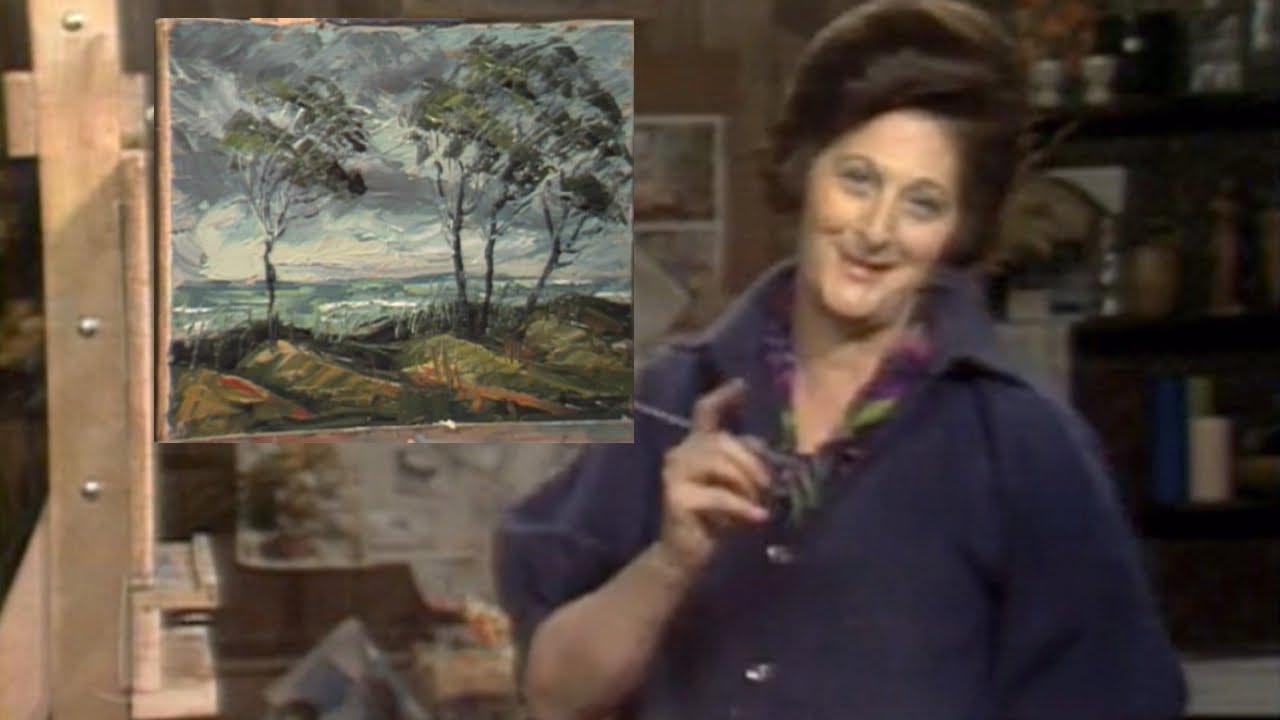 Unintentional ASMR   Nancy Kominsky 4    Paint Along With Nancy Kominsky  Storm On The Adriatic