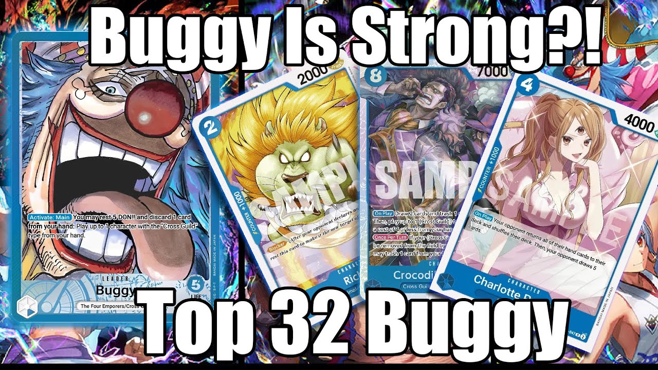 [OP-11] Buggy Is ANNOYING Top 32 Oviedo Deck Profile W/ Jackson | One Piece Card Game