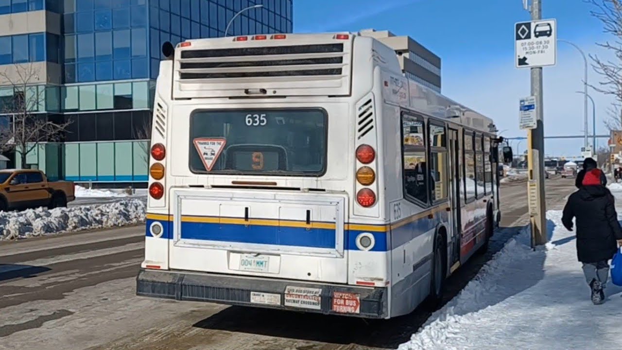 Regina Transit A 2010 NovaBus LFS 3rd Gen #635 
