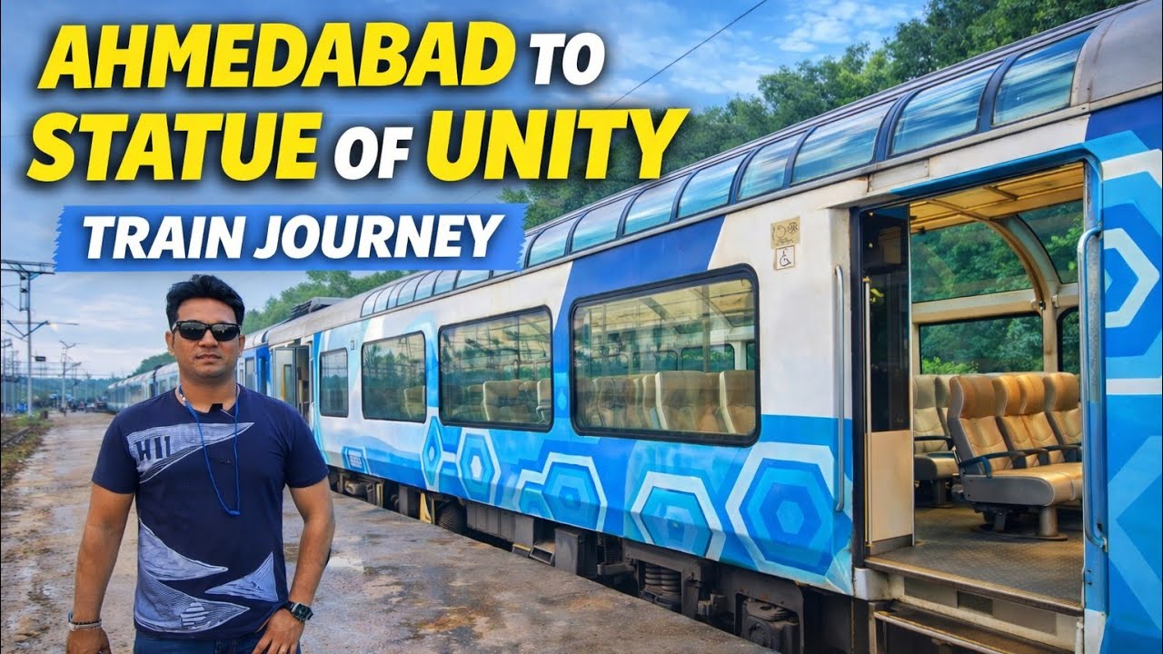 Exclusive Vistadome Coach Tour: Ahmedabad to Statue of Unity 2023