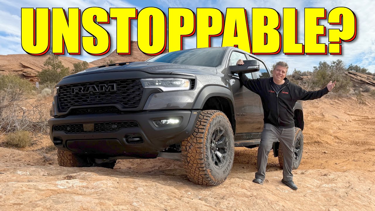 Is the New 2025 Ram 1500 RHO UNSTOPPABLE On a Rocky Moab Trail?