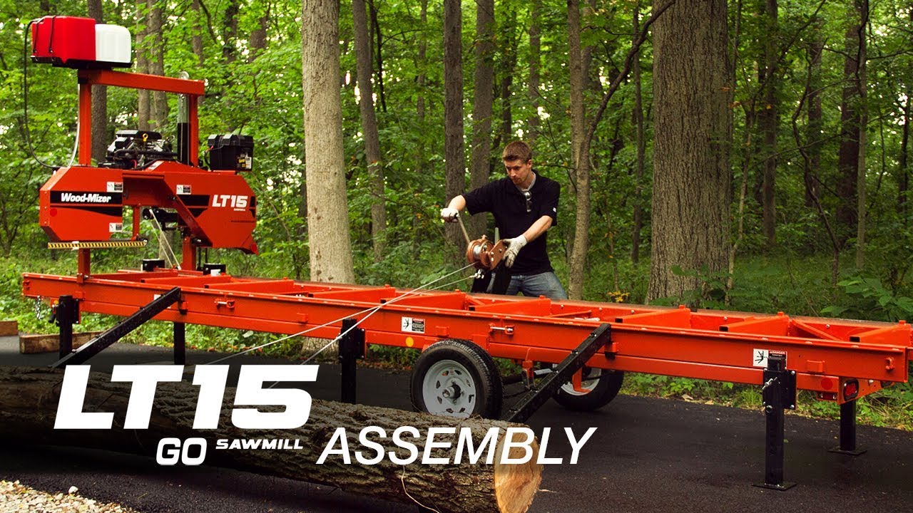 Сборка лесопилки LT15GO | Wood-Mizer