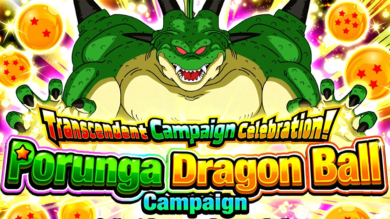 *HUGE* PORUNGA DRAGON BALL CHANGE!! TRANSCENDENT CELEBRATION PORUNGA BALLS! (DBZ: Dokkan Battle)