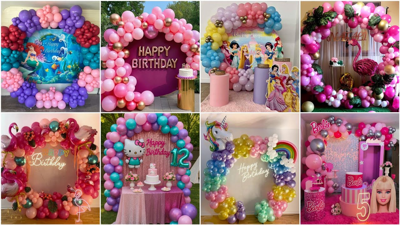 🌈Birthday Decoration Ideas At Home/Birthday Decoration/Birthday Decoration Ideas At Home For Girls