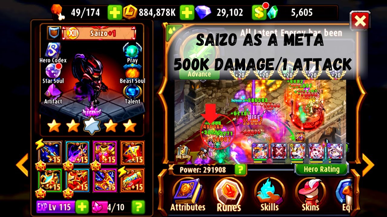 Magic Rush :Saizo 2022 as a meta again