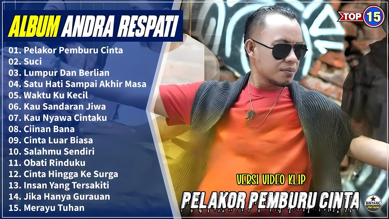 Andra Respati Full album || PELAKOR PEMBURU CINTA - SUCI - Pop Melayu Terpopuler 2025 - On Trending
