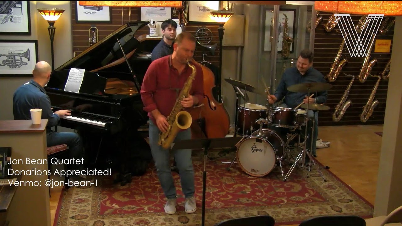 Music to listen to! The Jon Bean Quartet LIVE @ Virtuosity!
