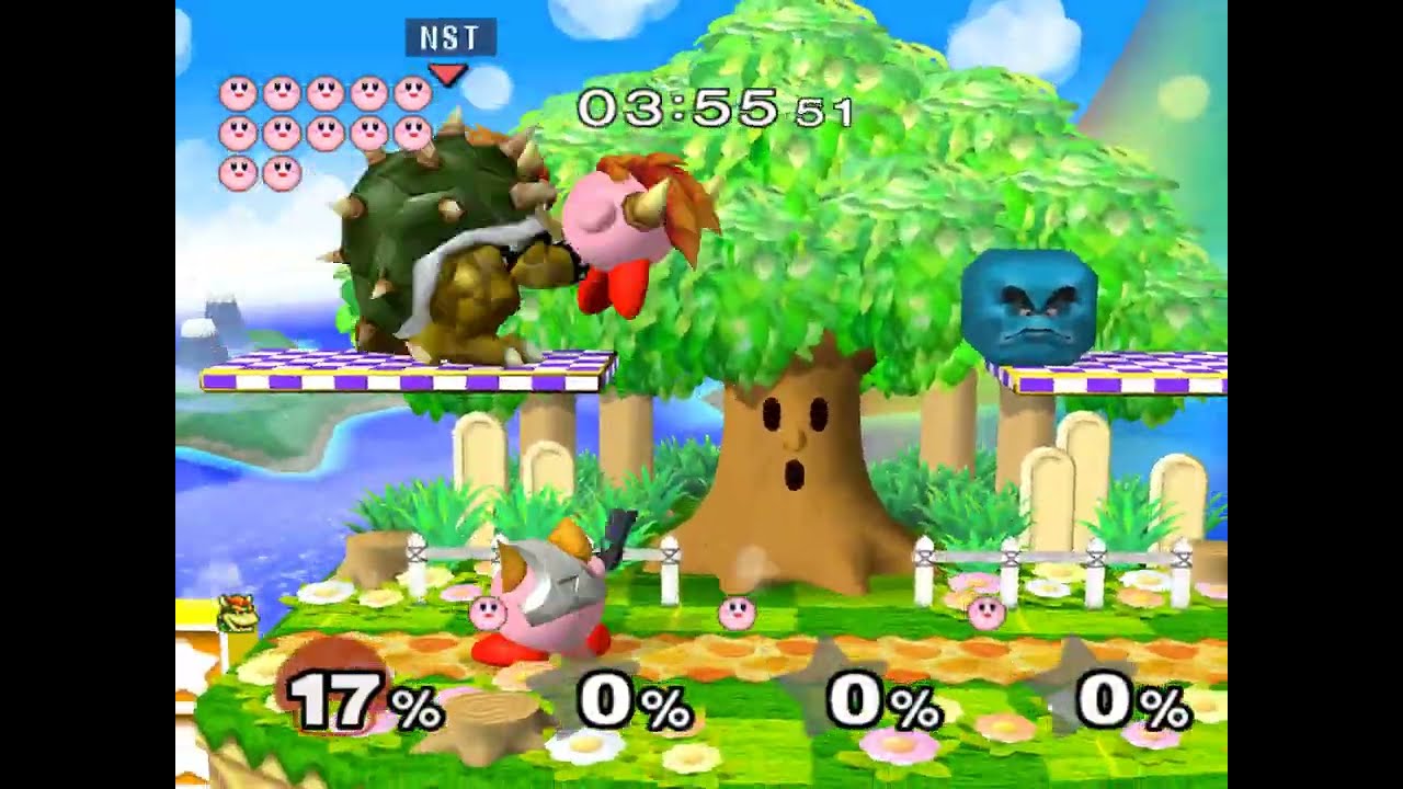 Bowser, Adventure Mode (Very Hard) :: Super Smash Bros. Melee (Nintendo GameCube 🇺🇸)