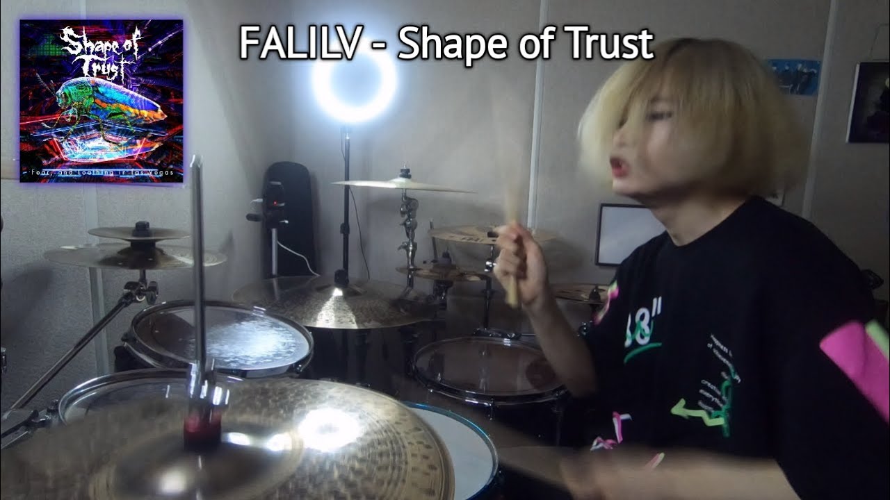 Shape of Trust - Fear and Loathing in Las Vegas - Drum cover / 叩いてみた  | Yoel
