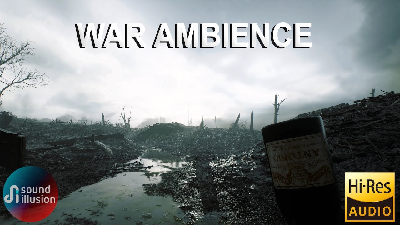 War Ambience - Explosions Artillery Gunfire