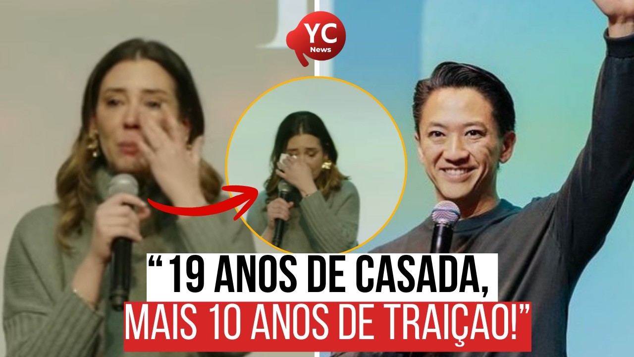 Pr. Jackie Hayashi quebra o silêncio sobre a traição do esposo, Lucas Hayashi