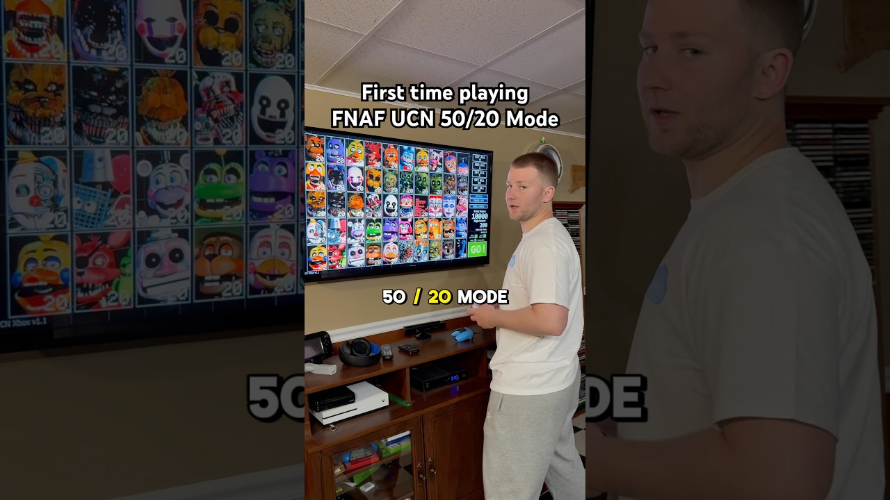 First time playing FNAF Ultimate Custom Night 50/20 Mode! 🐻🐰🐤🦊🐸🐷🐨🐻&zwj;❄️🐶🦛