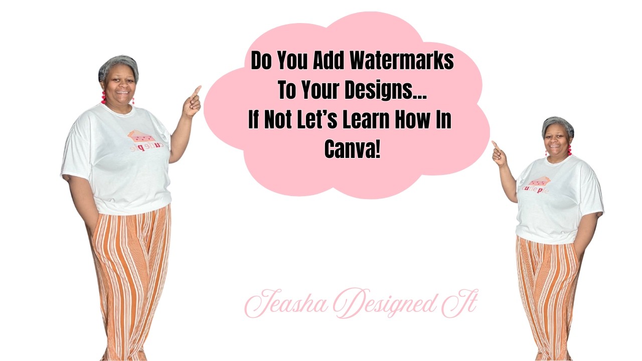 CANVA для начинающих: как создать водяной знак в CANVA #canva #canvatutorial #canvaforbusiness