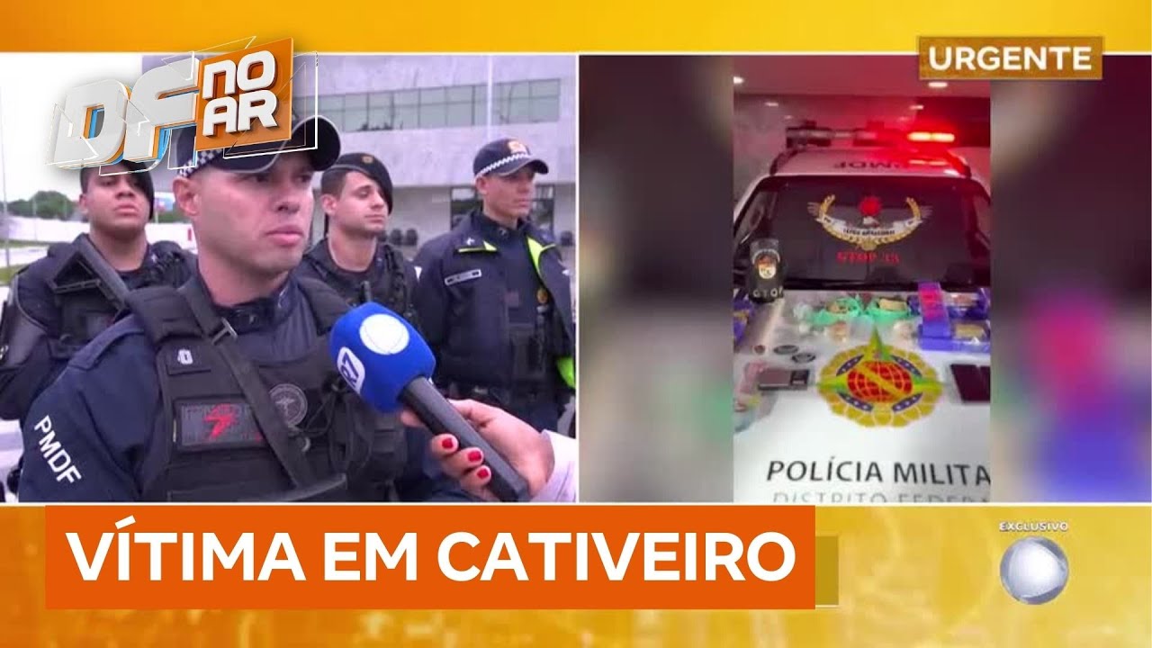 A&ccedil;&atilde;o da Pol&iacute;cia Militar em Sobradinho (DF) resulta em pris&otilde;es por sequestro e drogas | DF no Ar