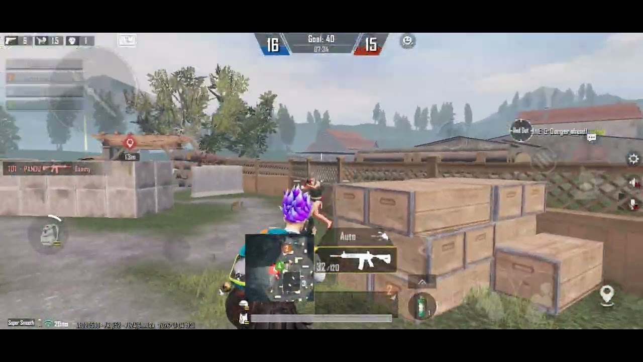 15 Kills Gameplay| Domination in TDM🤐💪 #pubg 