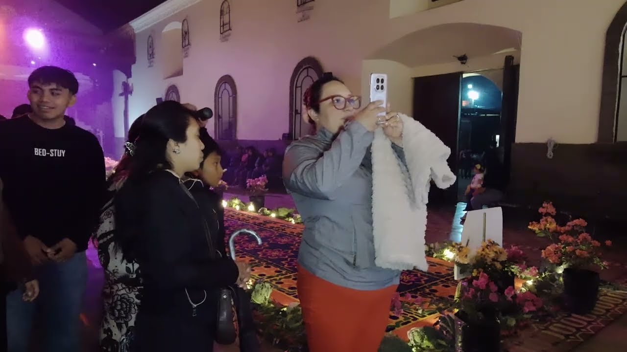 La imagen de la Virgen de Dolores como centro espiritual de la noche