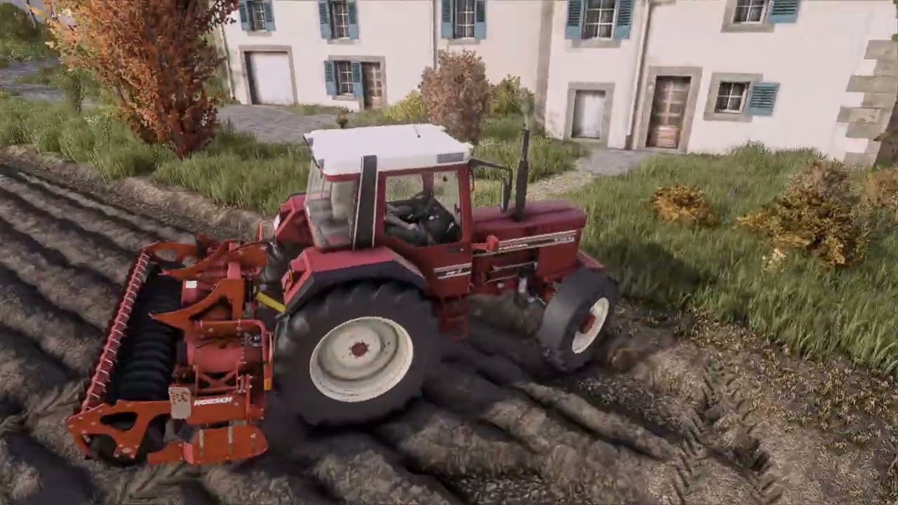 IH 1055 et 1455 labour et rotative Gameplay Farming simulator 25
