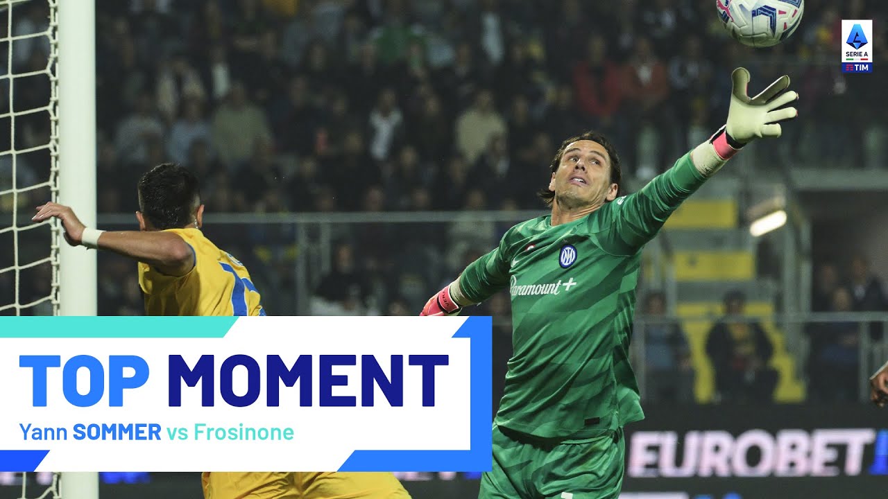Sommer&rsquo;s top performance in Frosinone-Inter | Top Moment | Serie A 2023/24