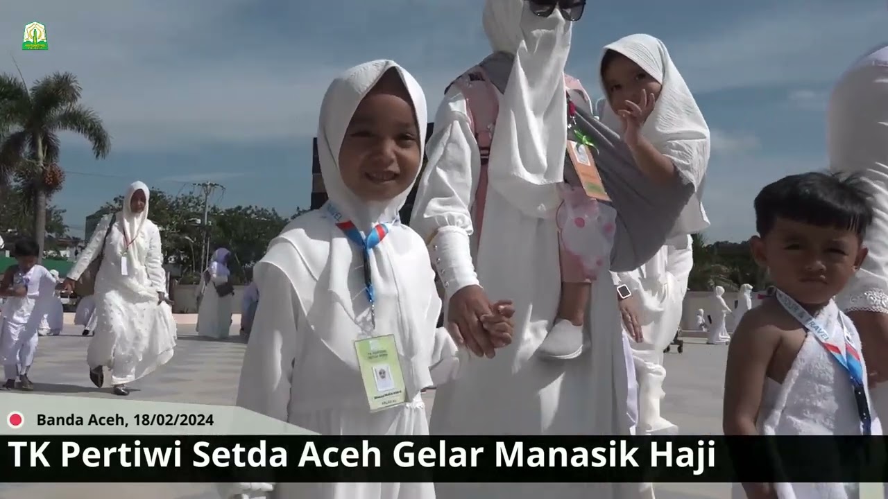 TK Pertiwi Setda Aceh Gelar Manasik Haji