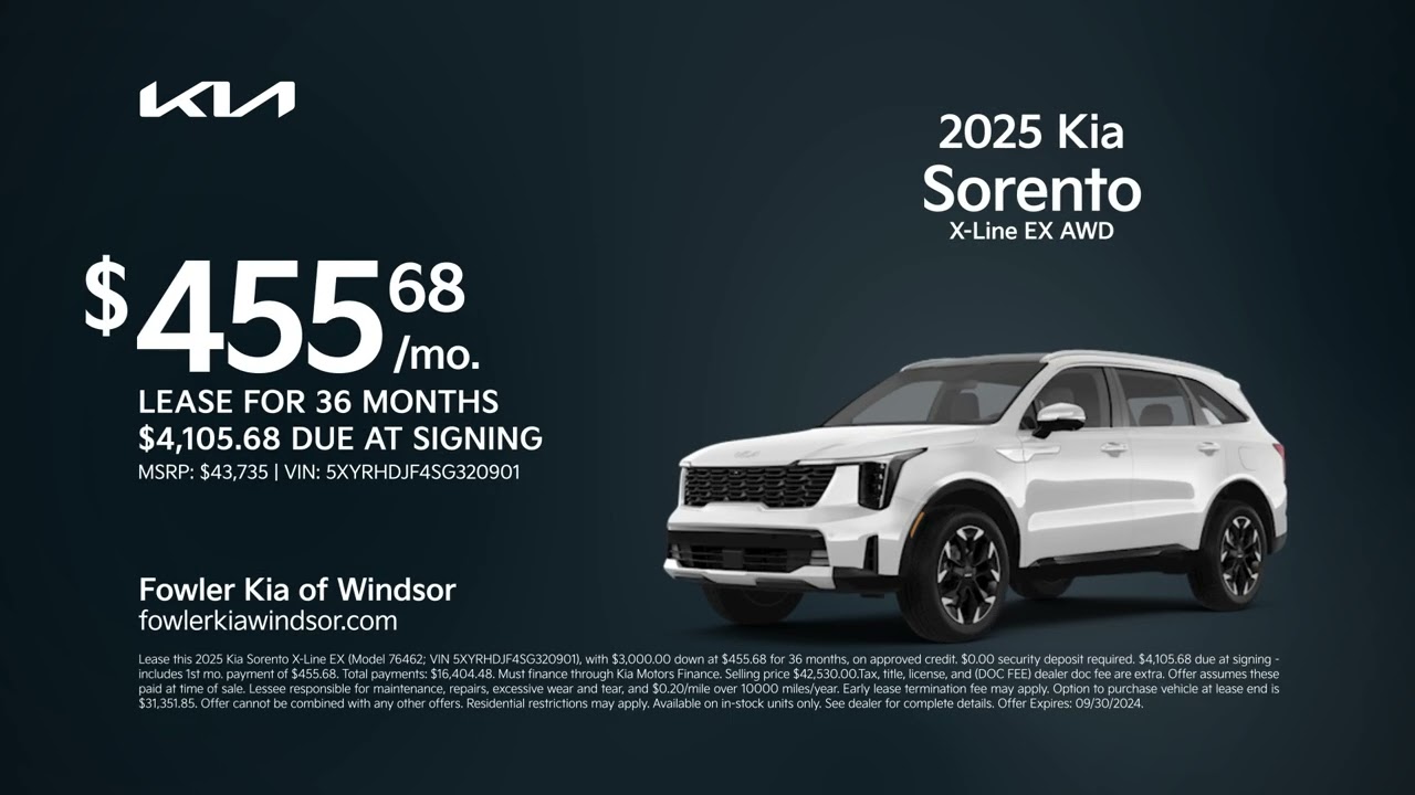 Kia Sorento 09/10/2024 4295778