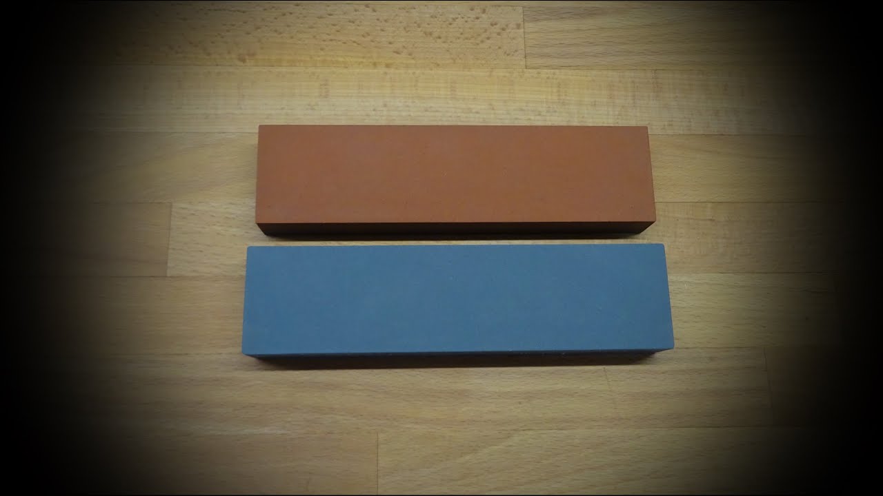 Norton India Coarse/Fine vs. Norton Crystolon Coarse/Fine - side by side sharpening