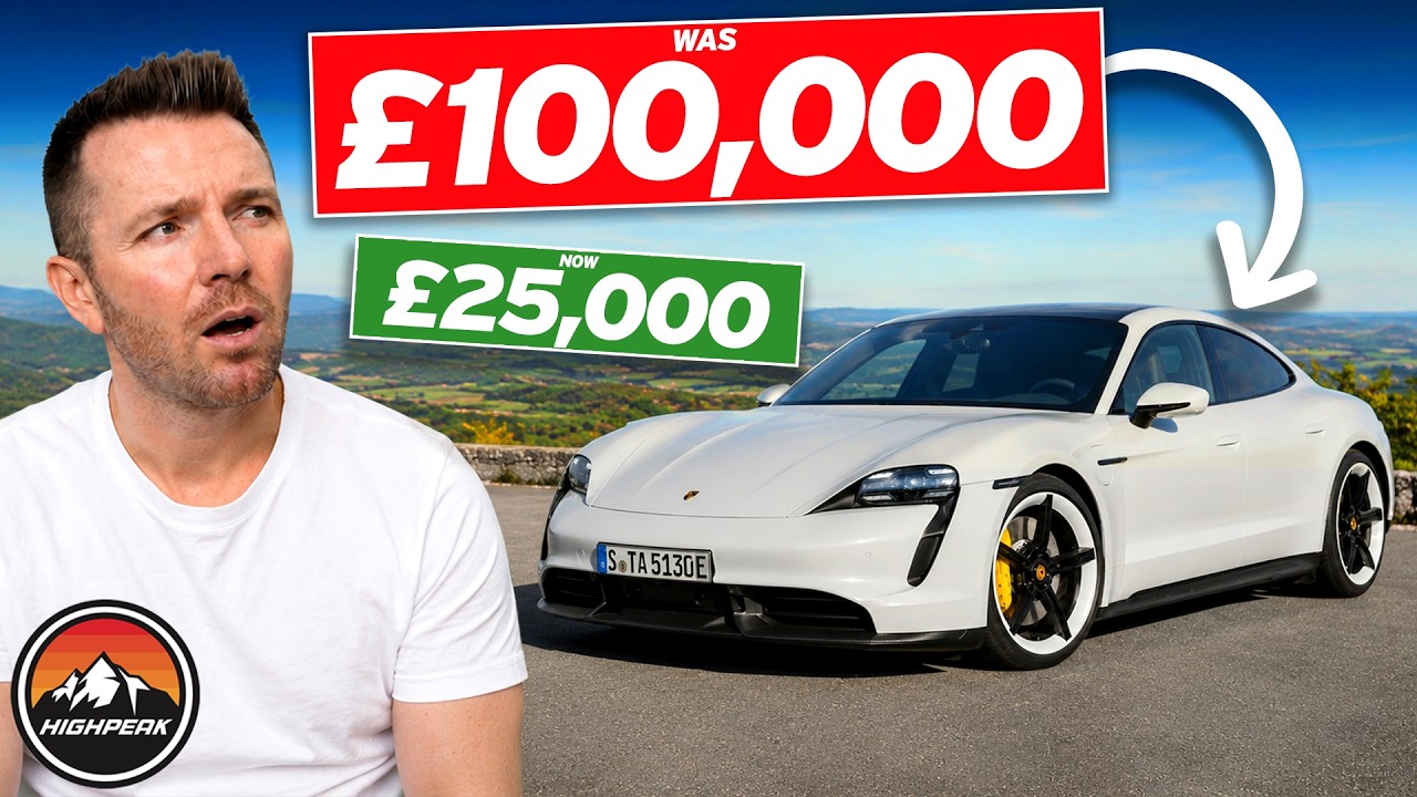Эти электромобили за &pound;100 000 теперь стоят меньше &pound;25 000!!!
