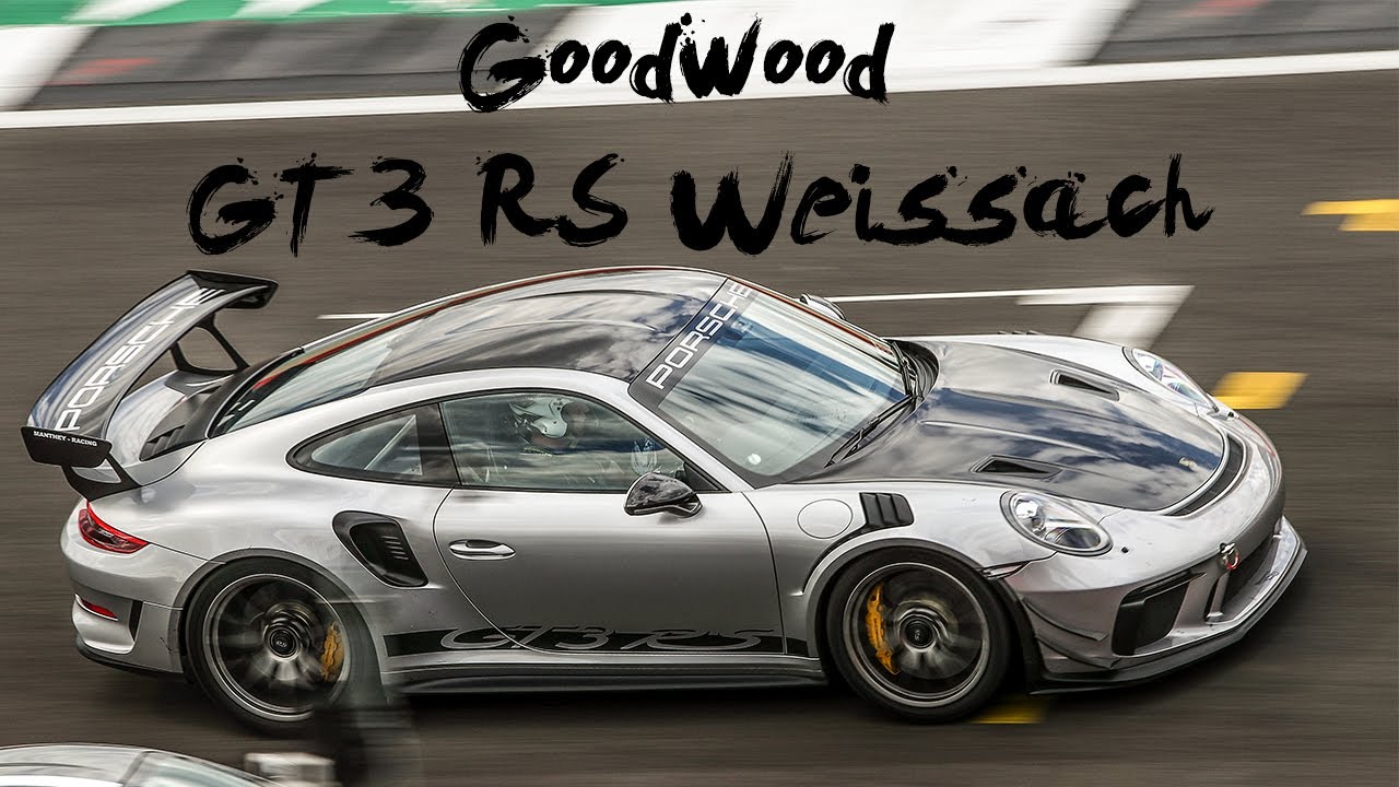 Goodwood - GT3 RS 991.2 Weissach on Michelin Cup2 R's