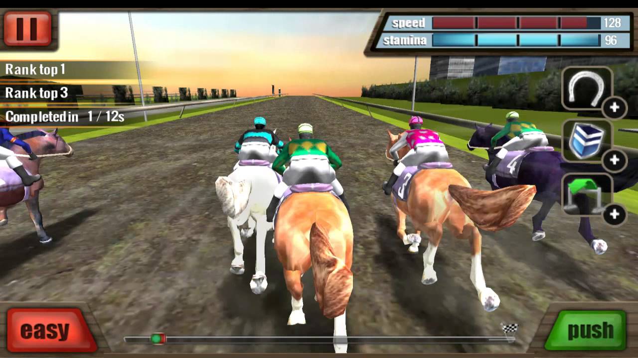 Horse Racing 3D Gameplay IOS / Android