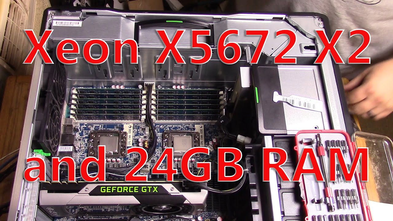 Adding my new CPUs and RAM to my HP Z800 Workstation