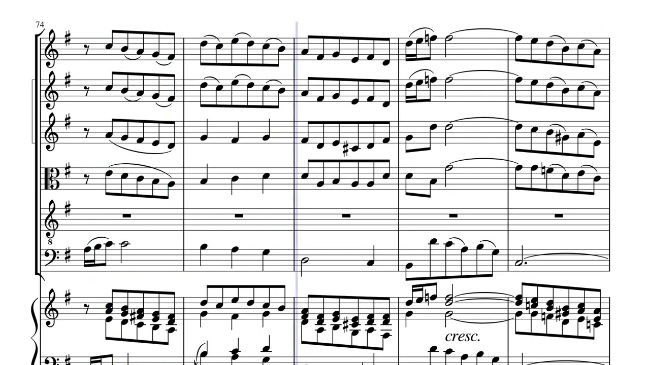 Die Elenden sollen essen  BWV 75  / Mvt  3 – Johann Sebastian Bach