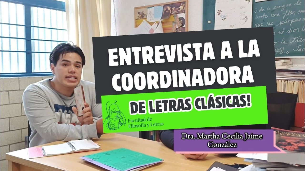 ¿A qué de dedica alguien que estudia LETRAS CLÁSICAS?
