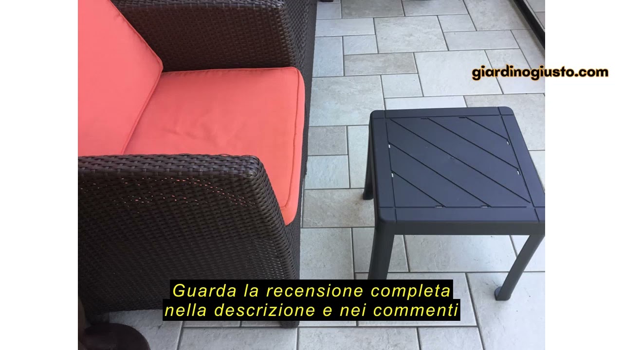 Recensione del DEA HOME Tavolino POP, in plastica da interni ed esterni, Antracite