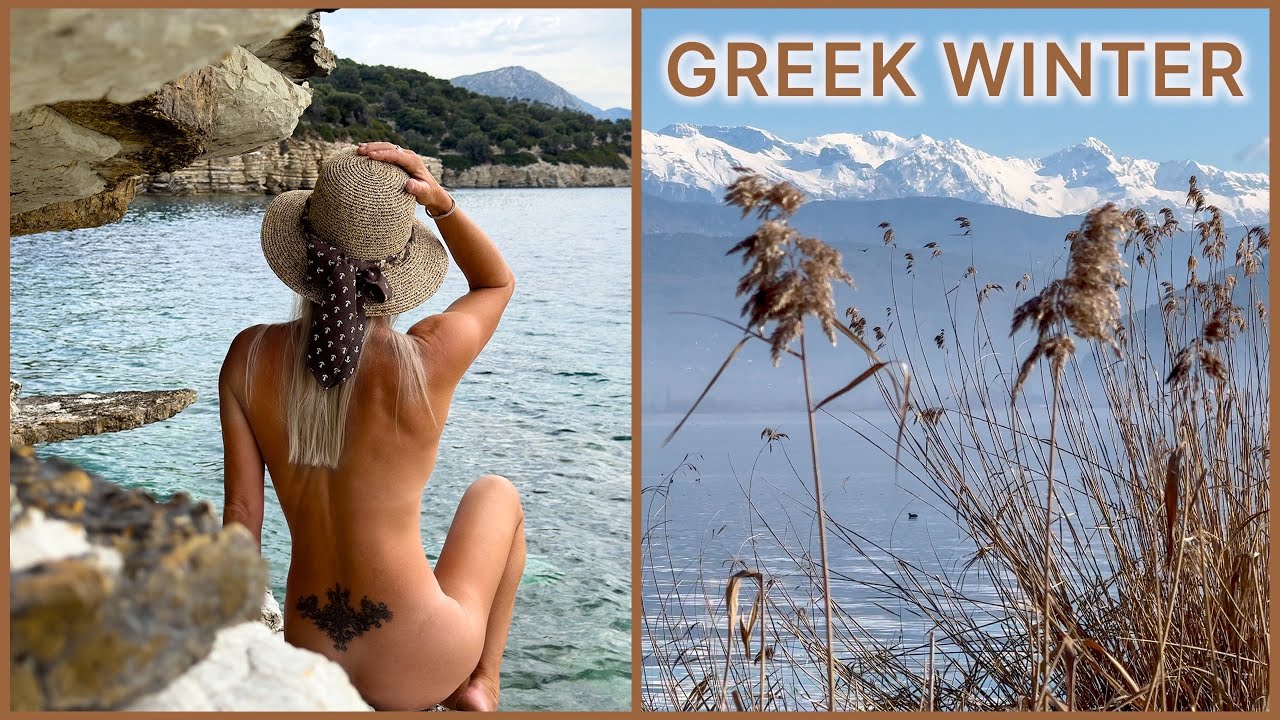 All alone when the tourists go home...you won't believe you can do THIS in GREEK WINTER! ❄️