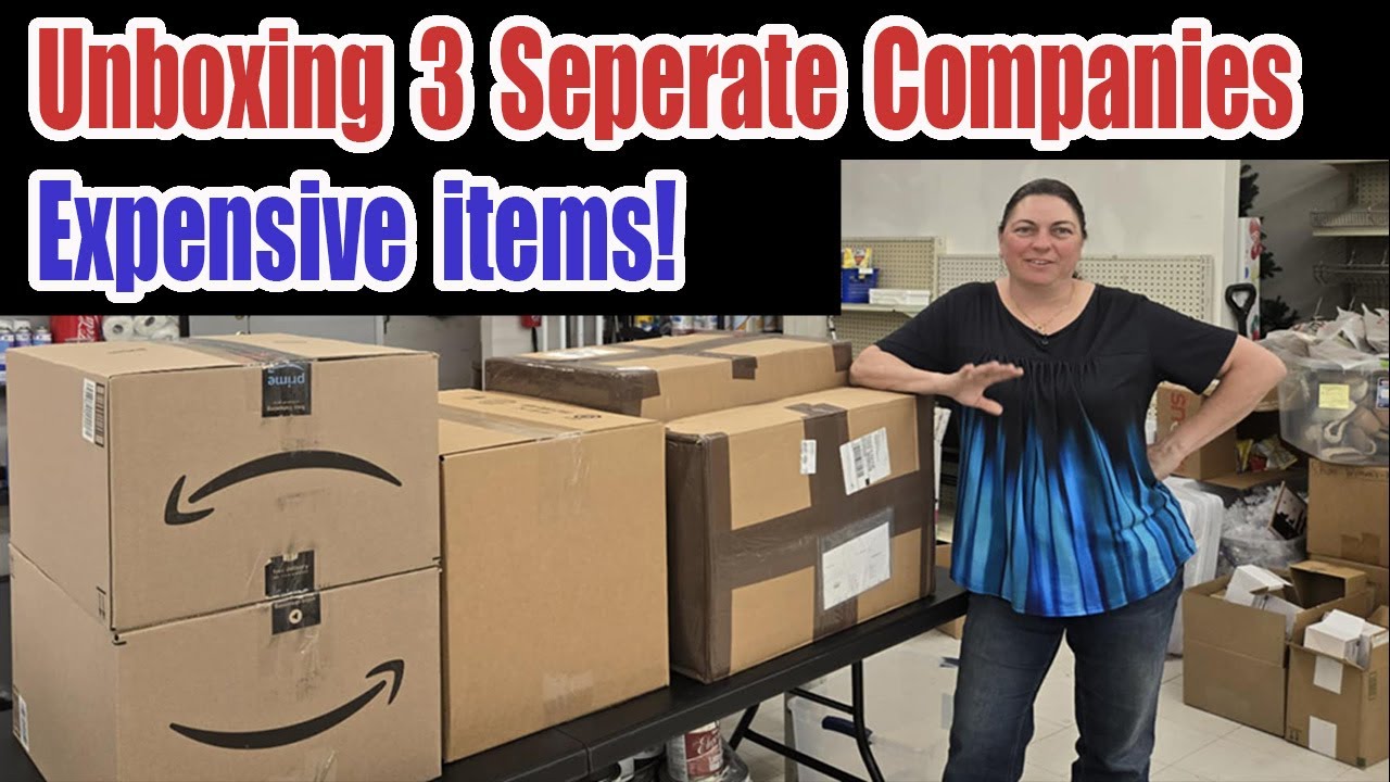 Unboxing Several Companies with very different items! Clothing, and very expensive items!