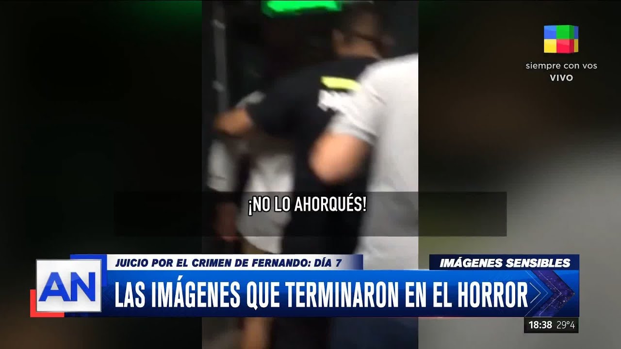 🔴 Crimen de Fernando Báez Sosa: las imágenes que terminaron en el horror