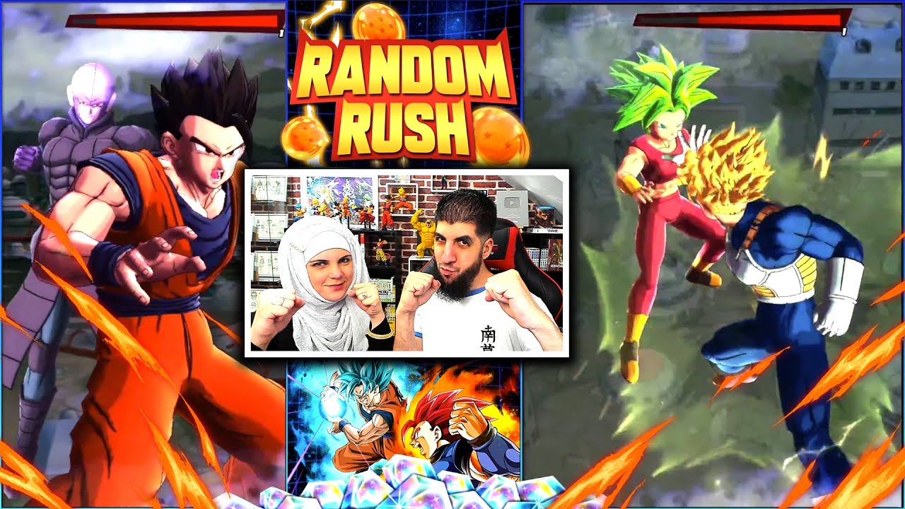 RANDOM RUSH DB LEGENDS VS LUDIVINE ! PAS D'ÉQUIPEMENTS... PAS DE DÉGÂTS !