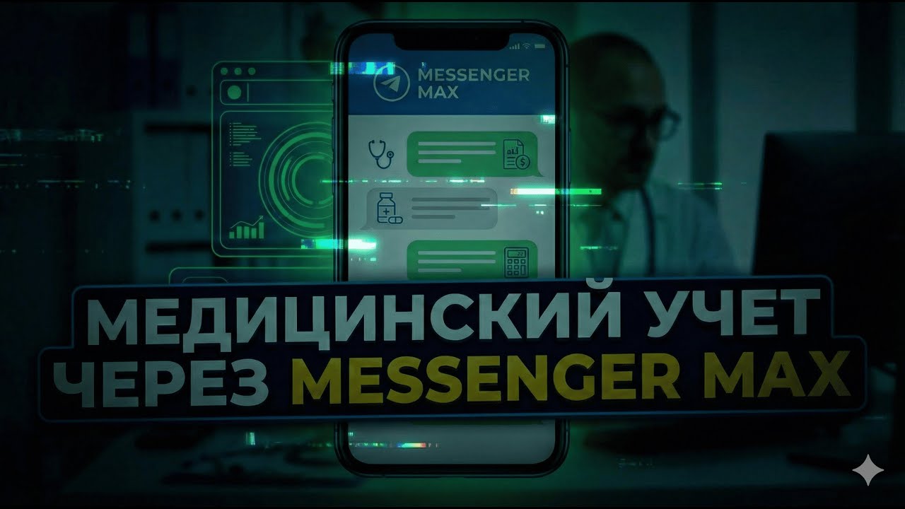 Медицинский учет через мессенджер Max
