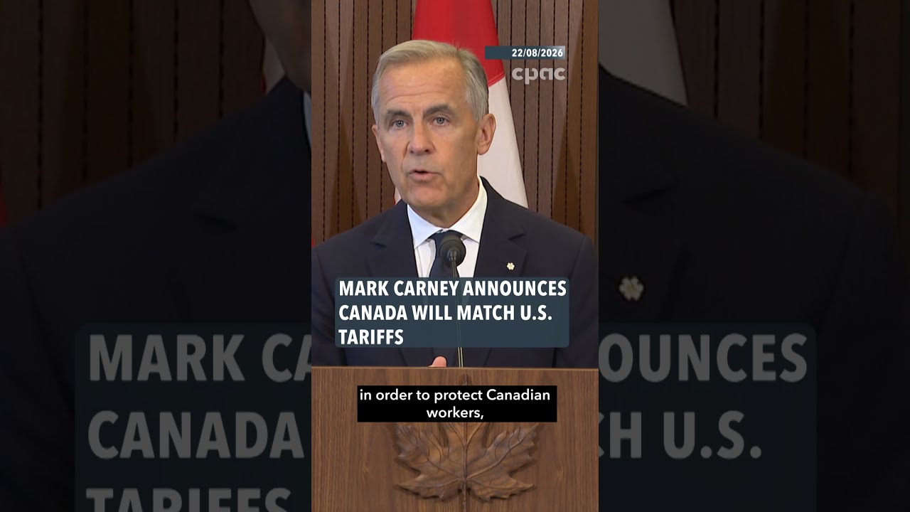 Mark Carney Announces Canada Will Match U.S. Tariffs