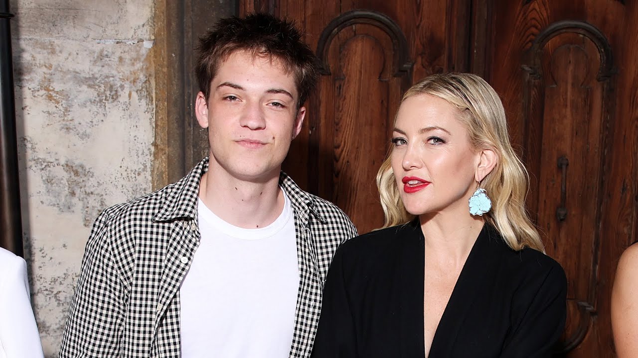 Kate Hudson’s Look-alike Son Ryder Makes Rare Appearance With Mom