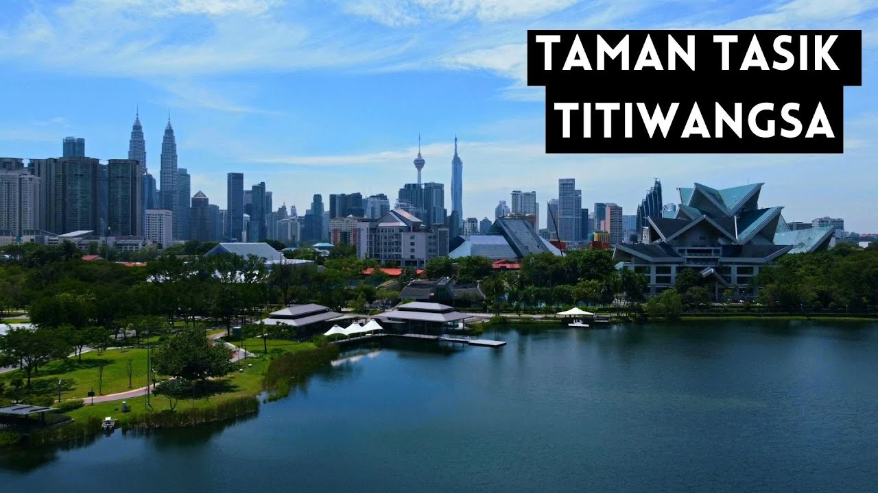Taman Tasik Titiwangsa | Titiwangsa Lake Garden | Kuala Lumpur | Cinematic | 4K | DJI MINI 2 |