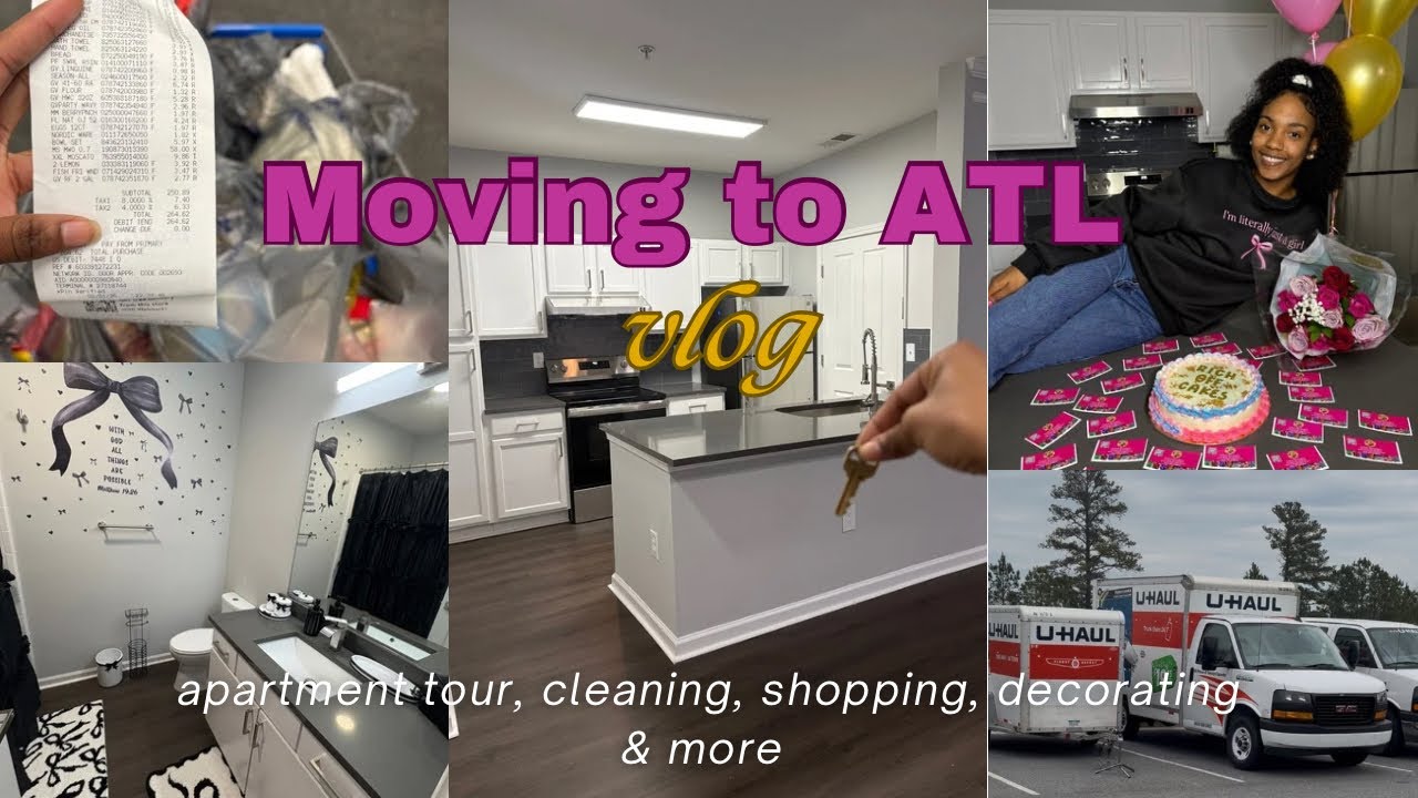 I MOVED TO ATLANTA AT 21 🔑| Getting My Keys | Apartment Tour | Moving Off Faith |