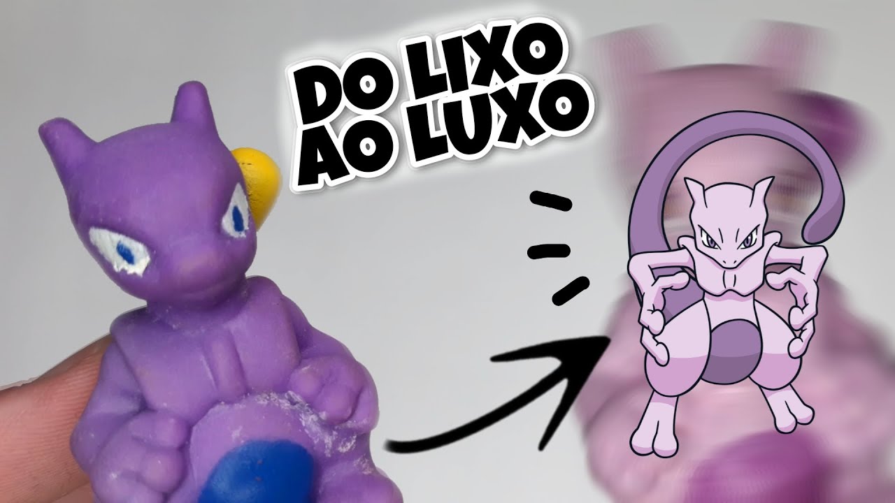 RESTAURANDO MINIATURAS POKÉMON DO ZERO | POKEBOLAS DE MAQUINA