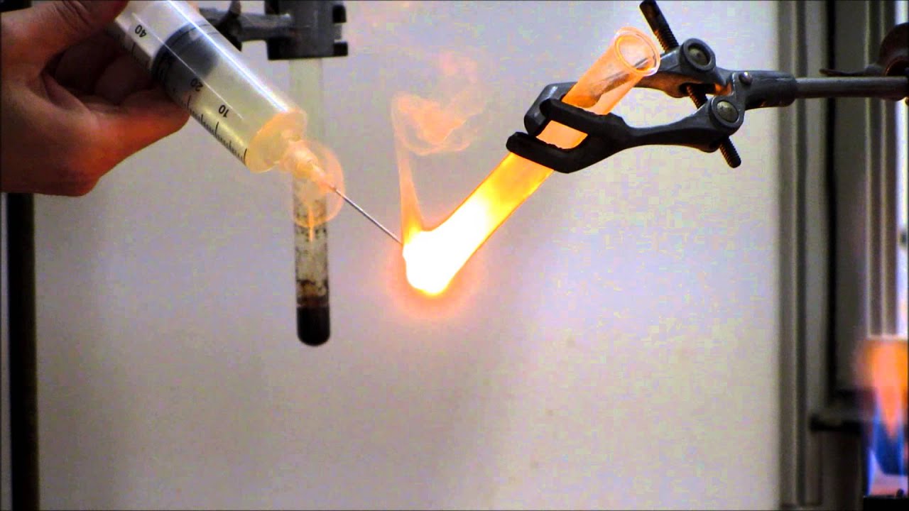 NaCl Synthese / Sodium chloride synthesis (Microscale experiment)