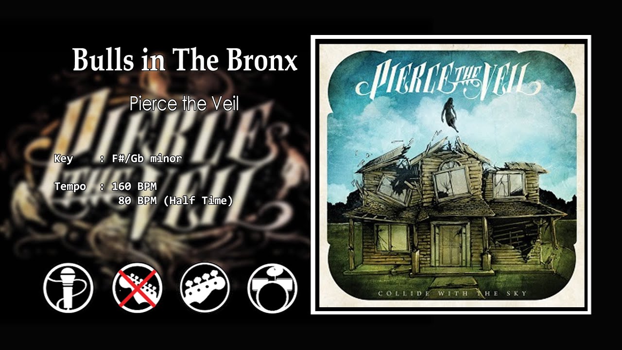 Pierce The Veil - Bulls in The Bronx (Backingtracks - No Guitar)