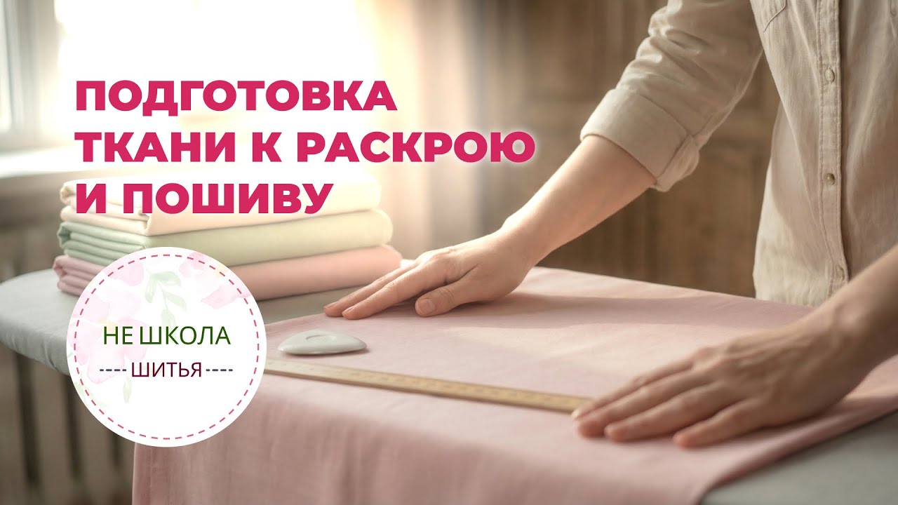 Подготовка ткани к раскрою и пошиву