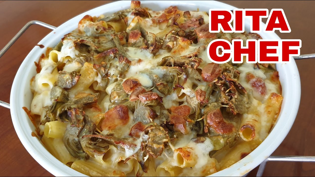 PASTA AL FORNO AI CARCIOFI⭐RITA CHEF | Cremosa, filante e delicata.