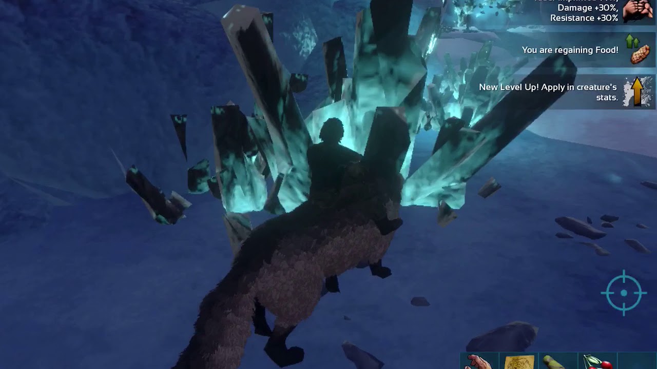 Ark Survival Evolved Mobile, Ice cave full run + Survival Notes locations and tributing the artifact